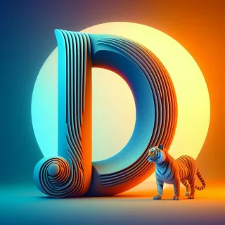 Tigers — letter D