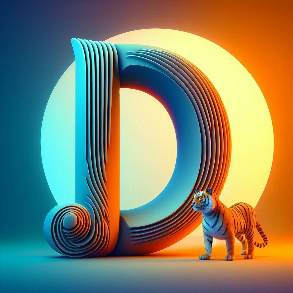 Tigers — letter D