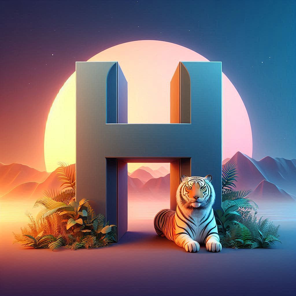 Tigers — letter H