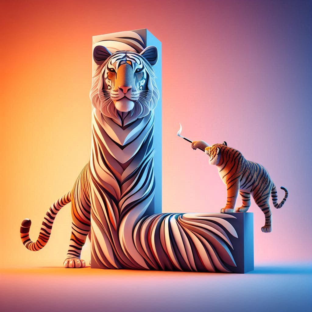 Tigers — letter L