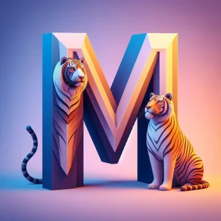 Tigers — letter M