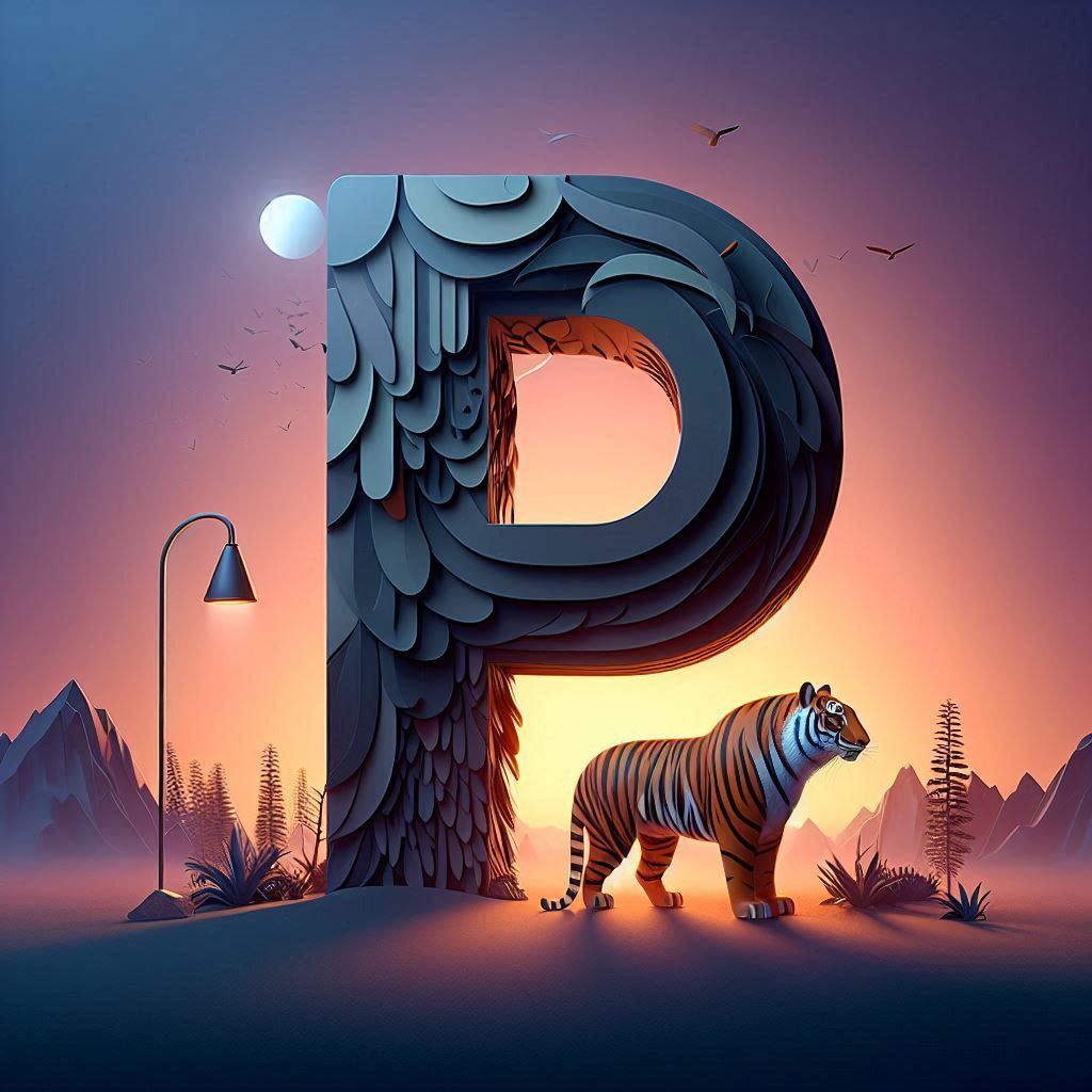 Tigers — letter P