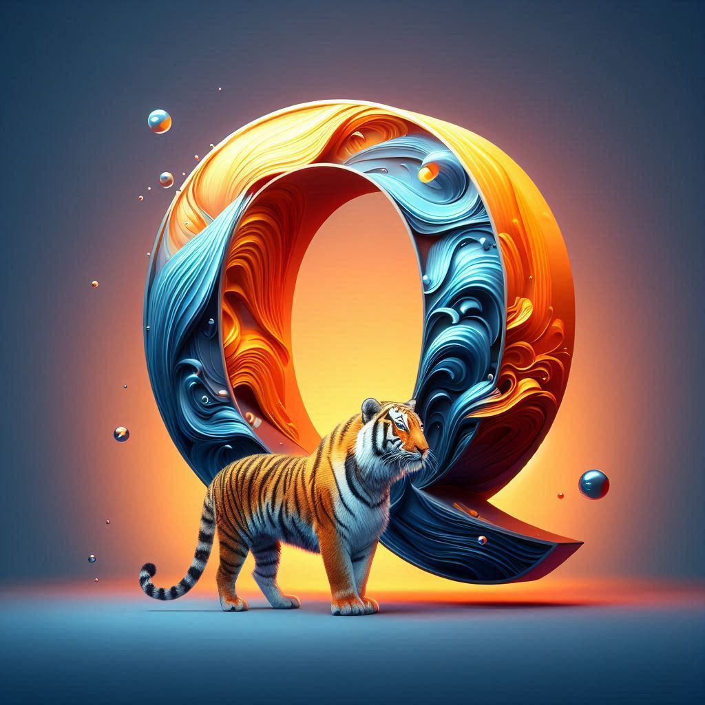 Tigers — letter Q