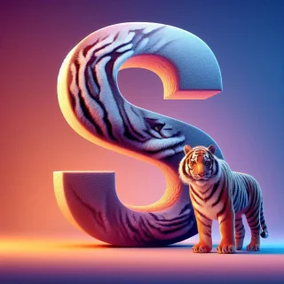 Tigers — letter S