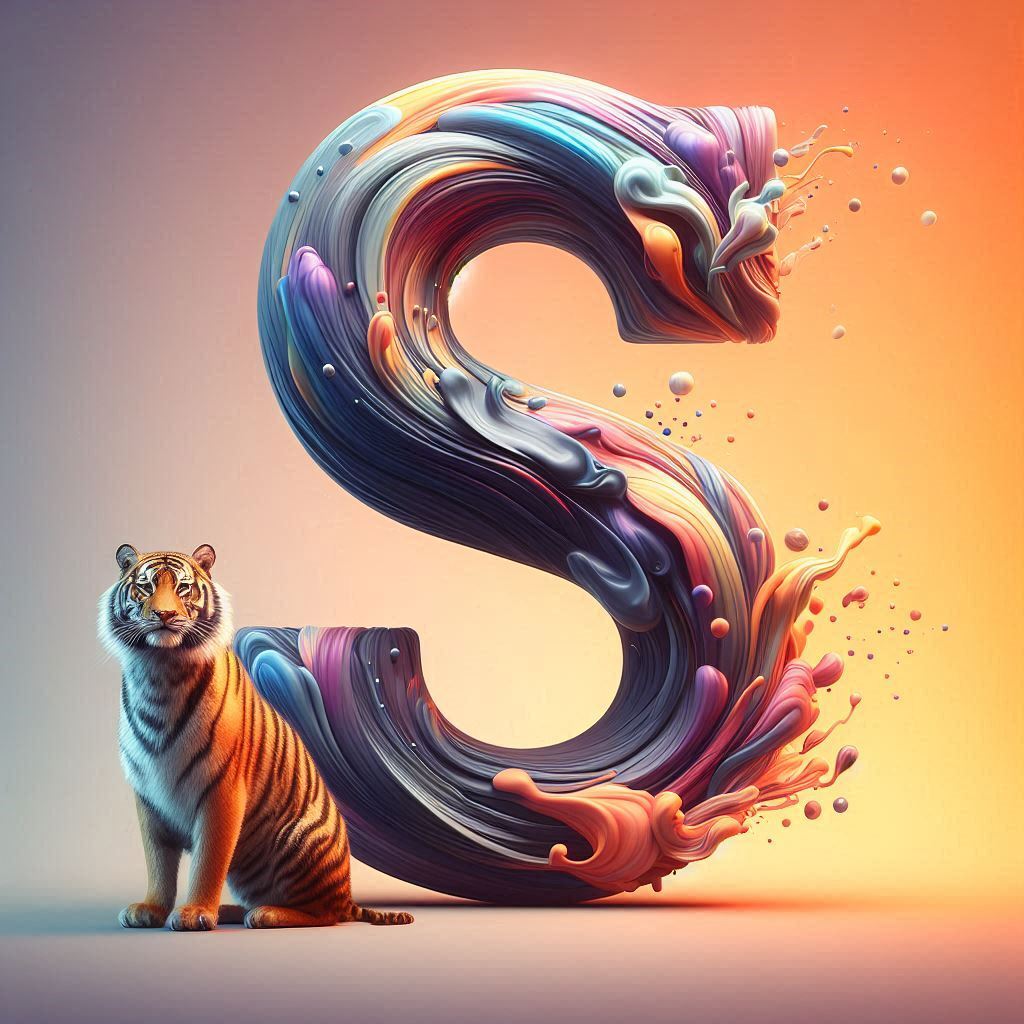 Tigers — letter S (variant 2)