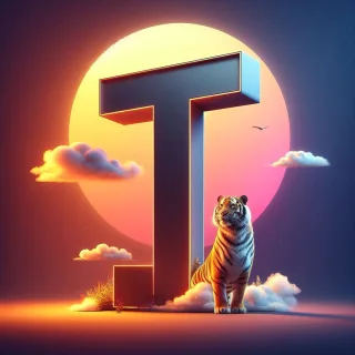 Tigers — letter T