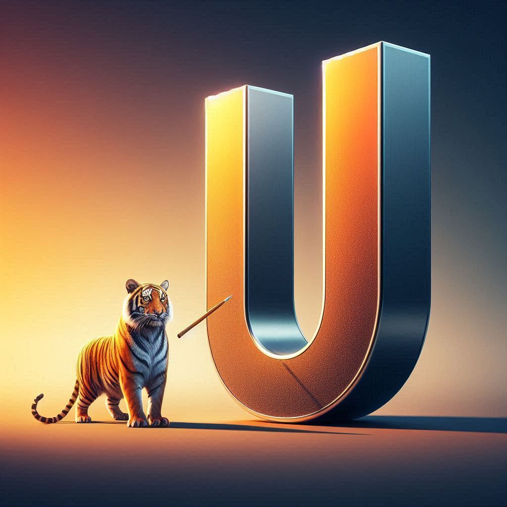 Tigers — letter U