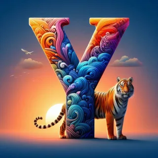Tigers — letter Y