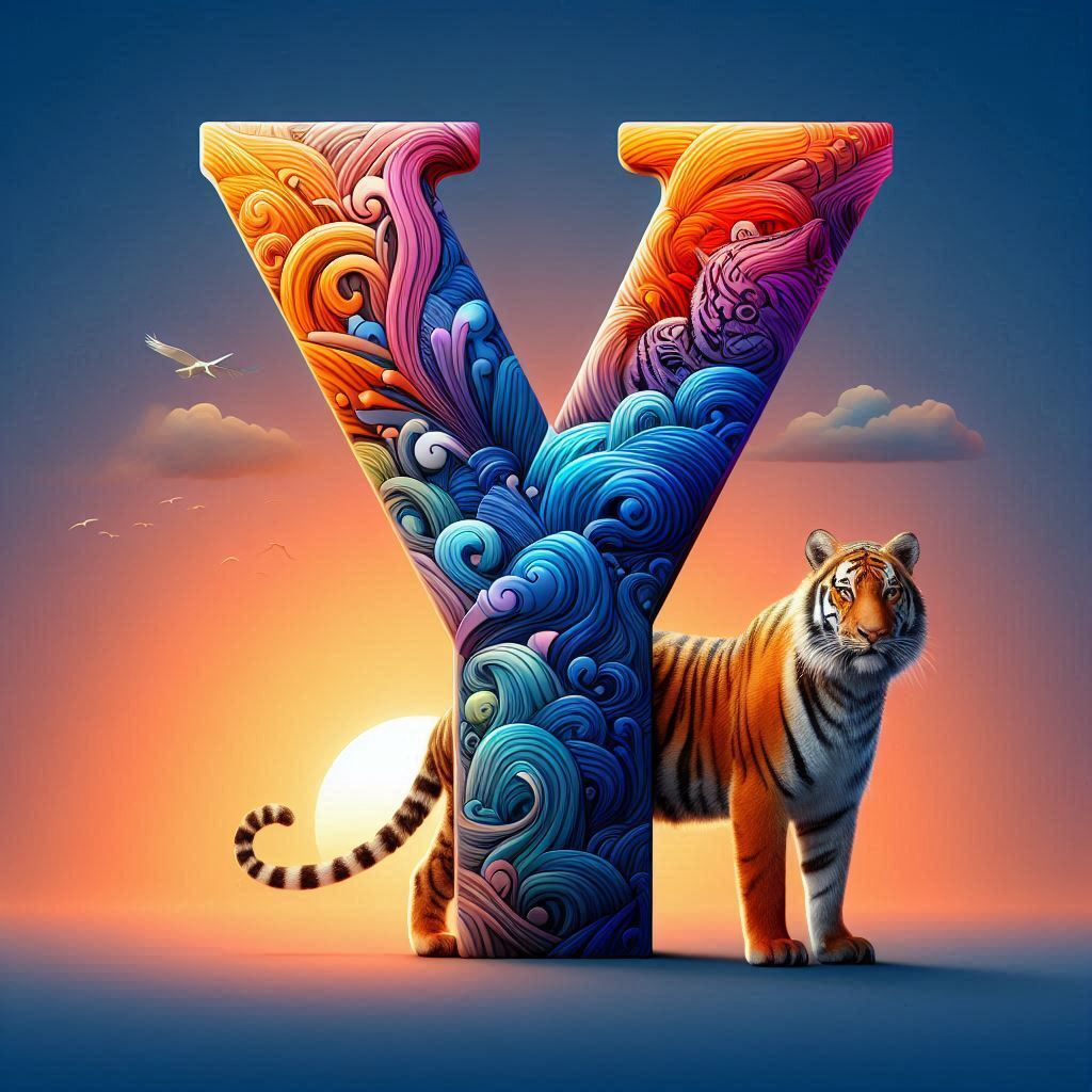 Tigers — letter Y