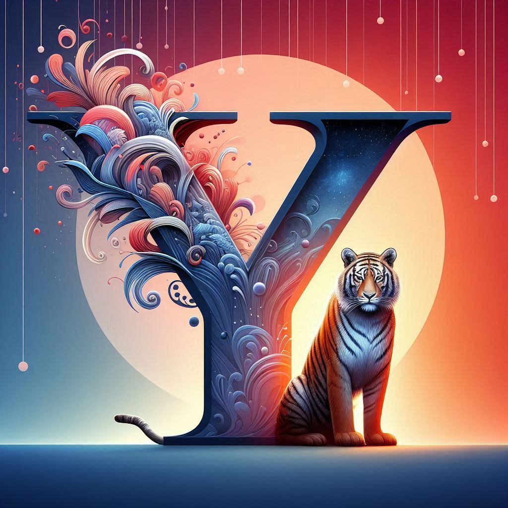 Tigers — letter Y (variant 2)