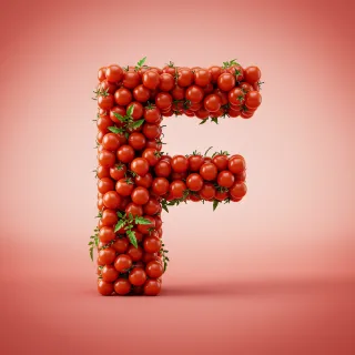 Tomatoes — letter F