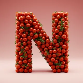 Tomatoes — letter N