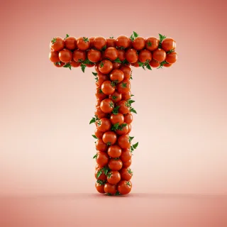 Tomatoes — letter T