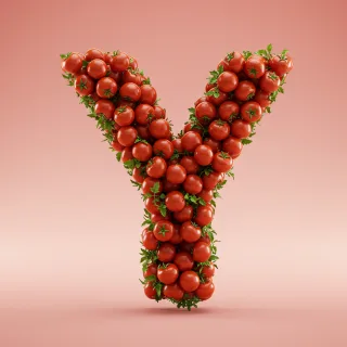 Tomatoes — letter Y