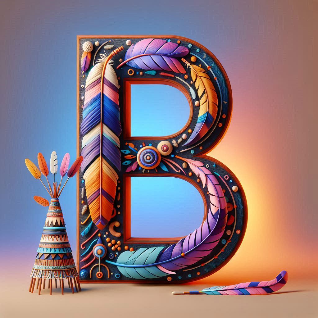 Totem — letter B