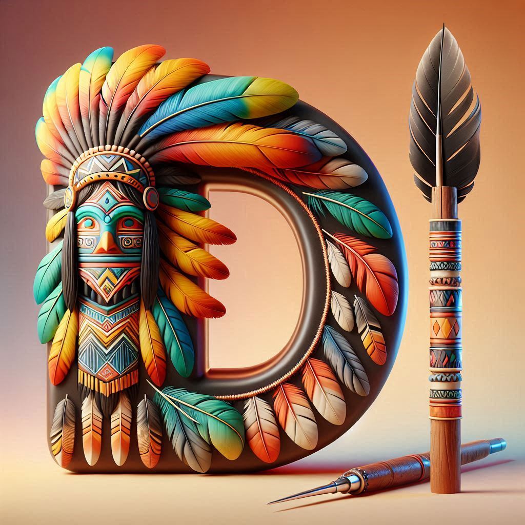 Totem — letter D