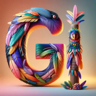 Totem — letter G (variant 2)