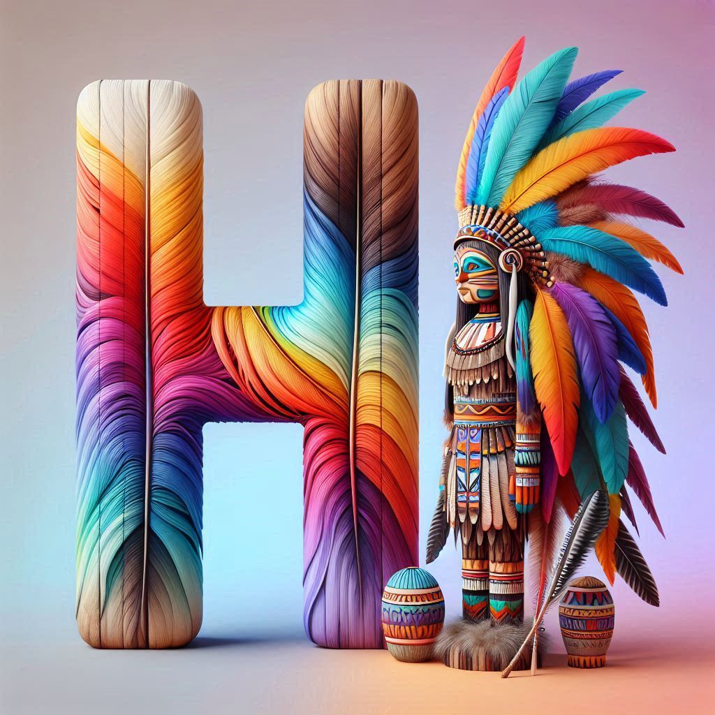 Totem — letter H (variant 2)