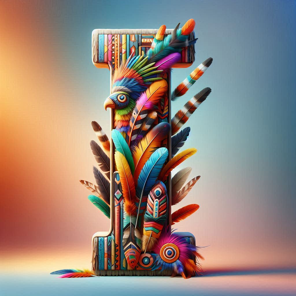Totem — letter I (variant 2)