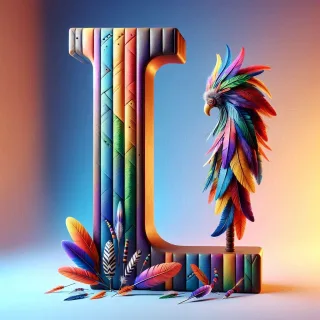 Totem — letter L (variant 2)