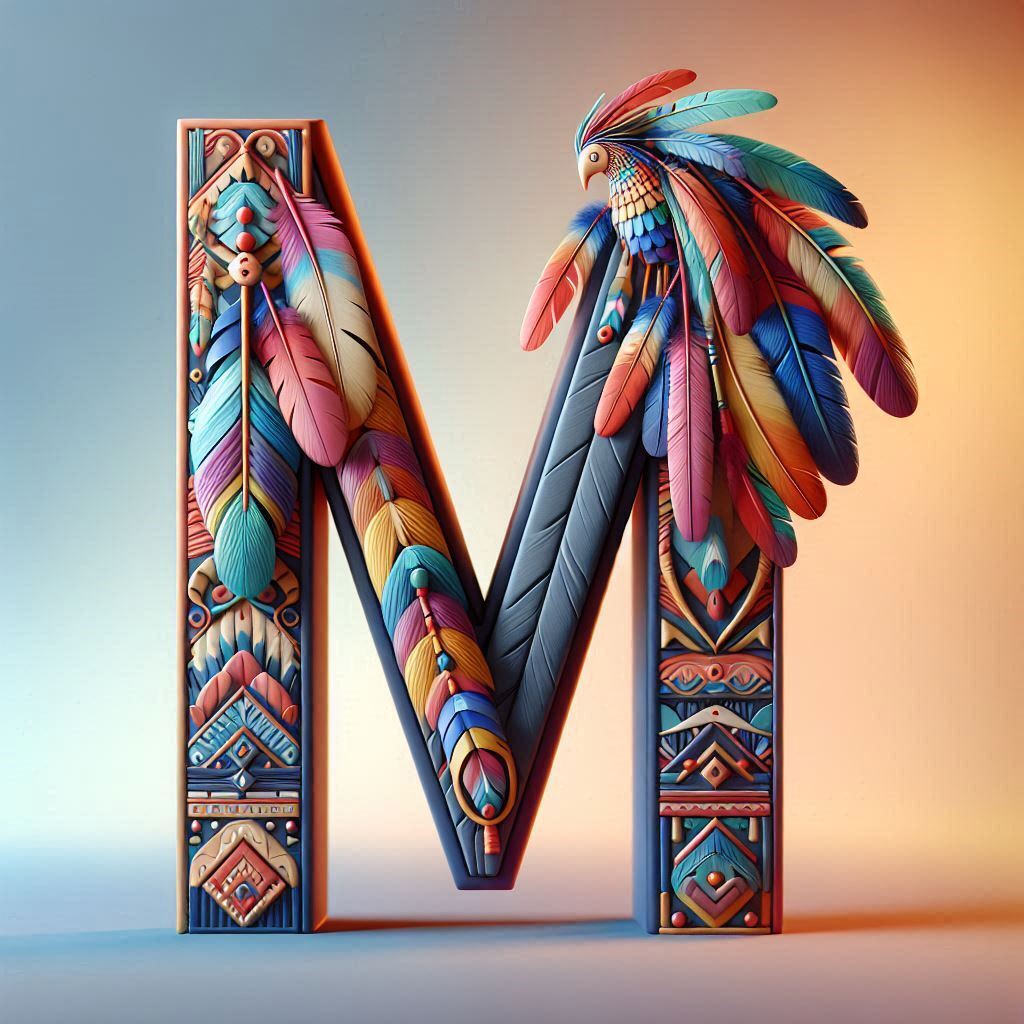 Totem — letter M