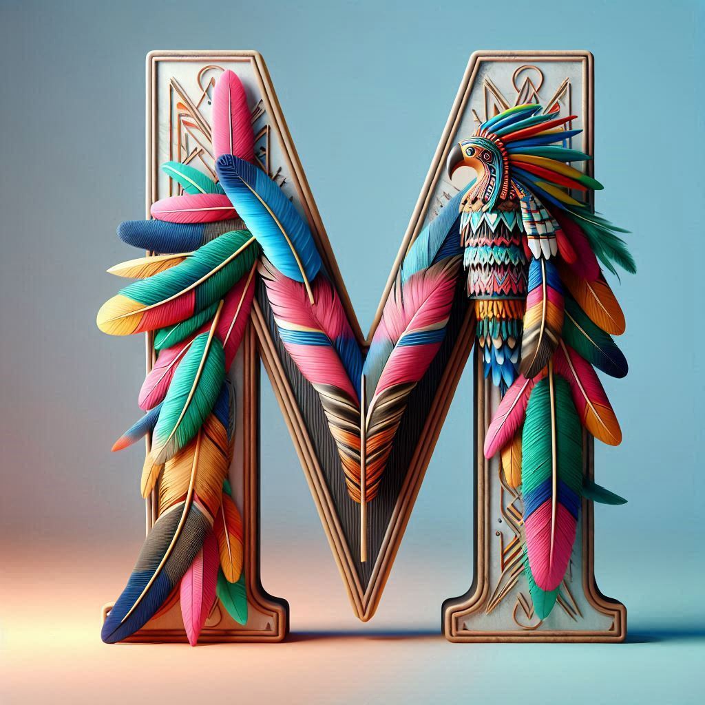 Totem — letter M (variant 2)