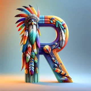 Totem — letter R