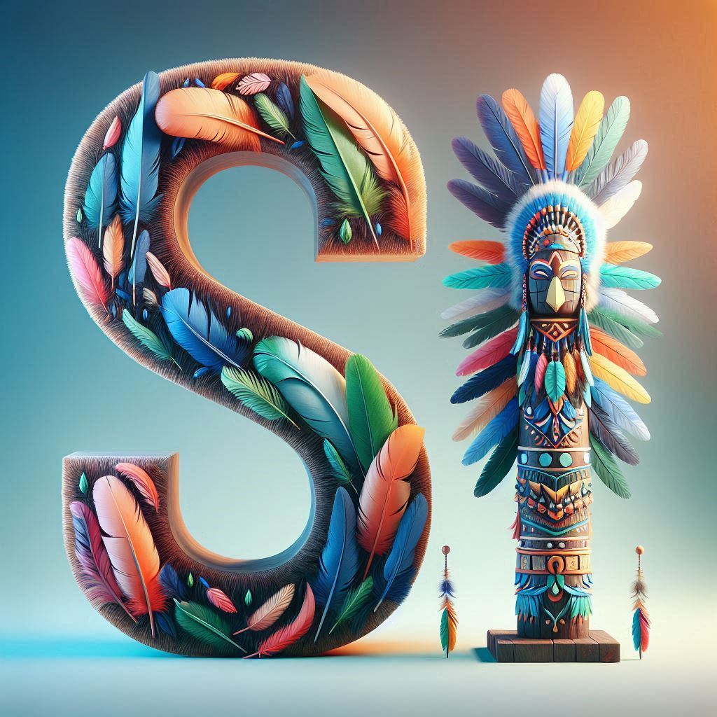 Totem — letter S (variant 2)