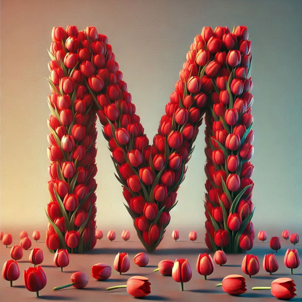 Tulip — letter M