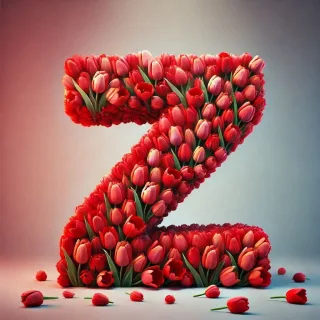 Tulip — letter Z