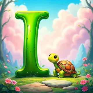 Turtle — letter I