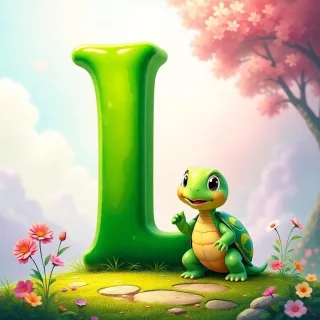 Turtle — letter L