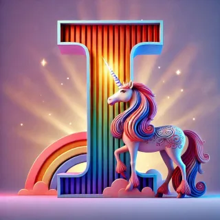 Unicorn 2 — letter I
