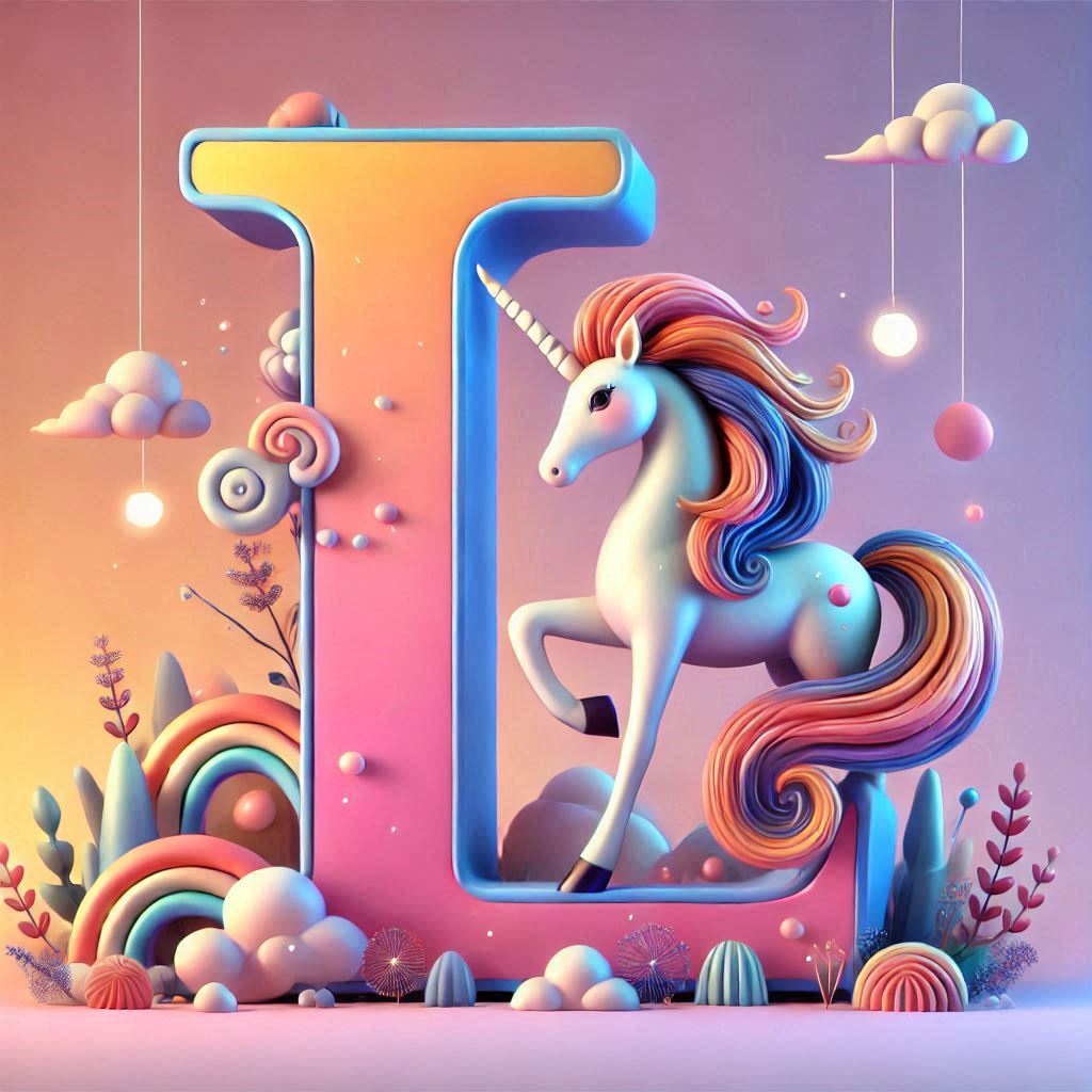 Unicorn 2 — letter L