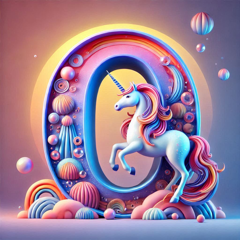 Unicorn 2 — letter O