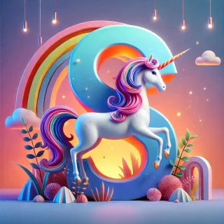 Unicorn 2 — letter S