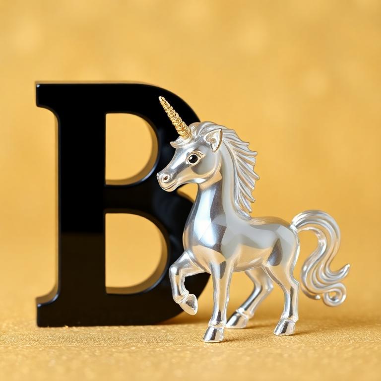Unicorn — letter B