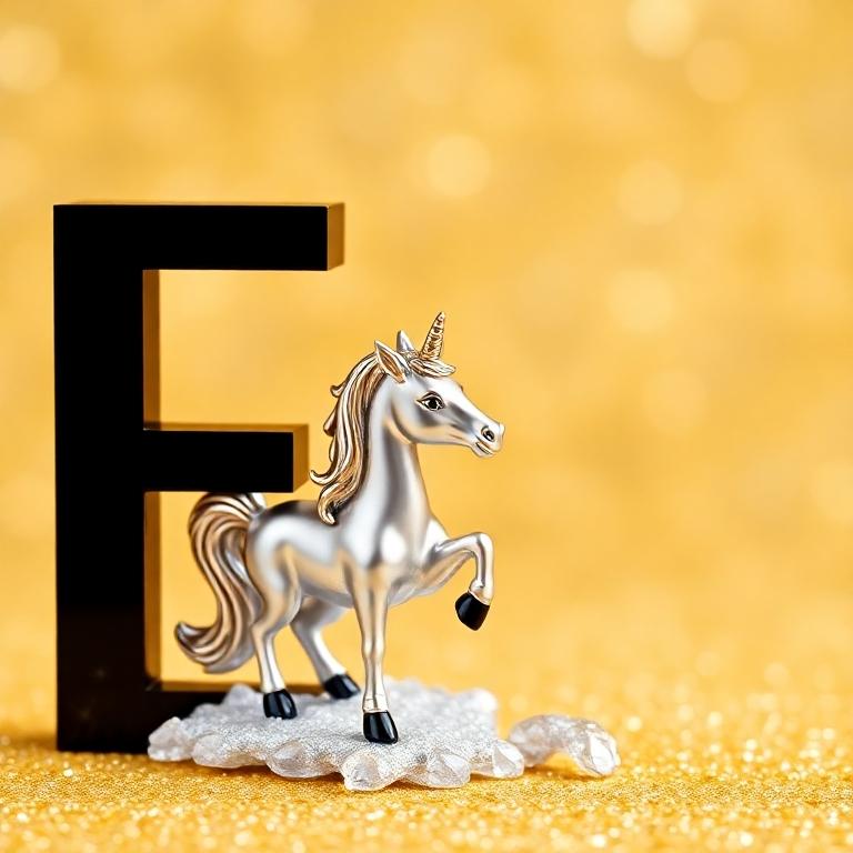 Unicorn — letter E
