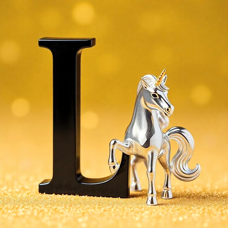 Unicorn — letter L