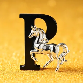 Unicorn — letter P