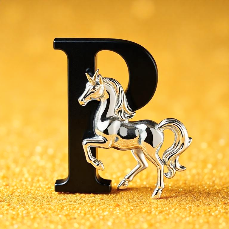 Unicorn — letter P