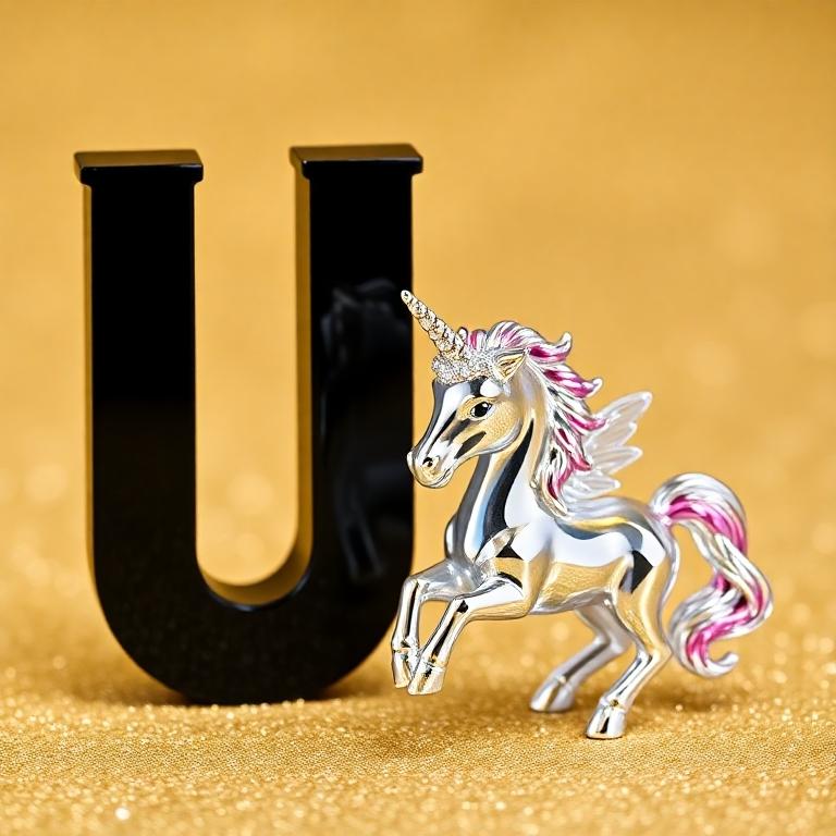 Unicorn — letter U