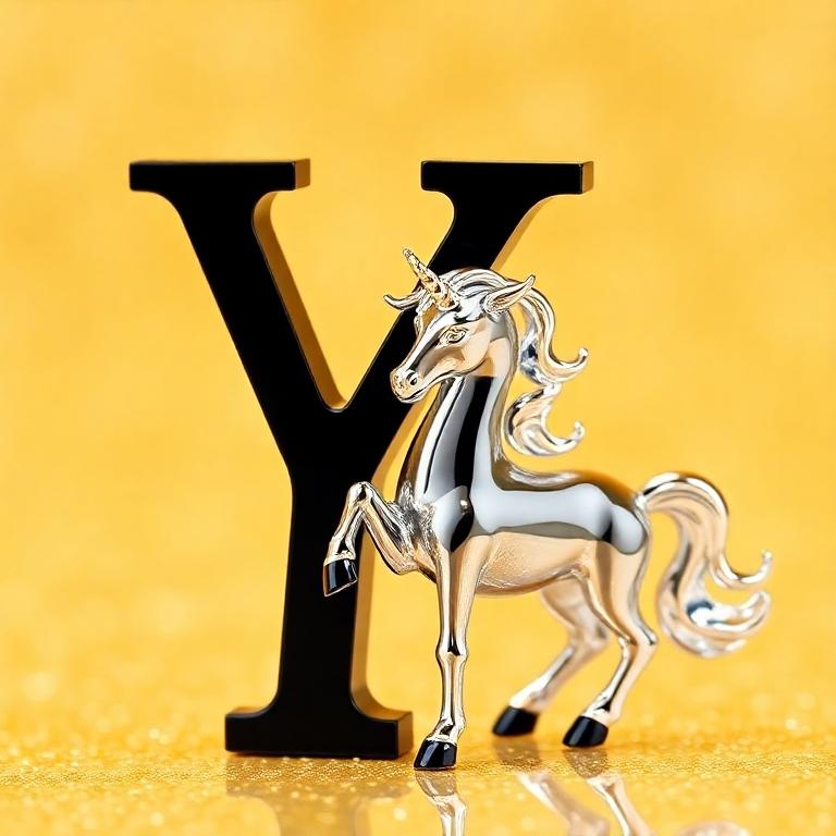 Unicorn — letter Y