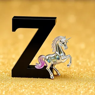 Unicorn — letter Z
