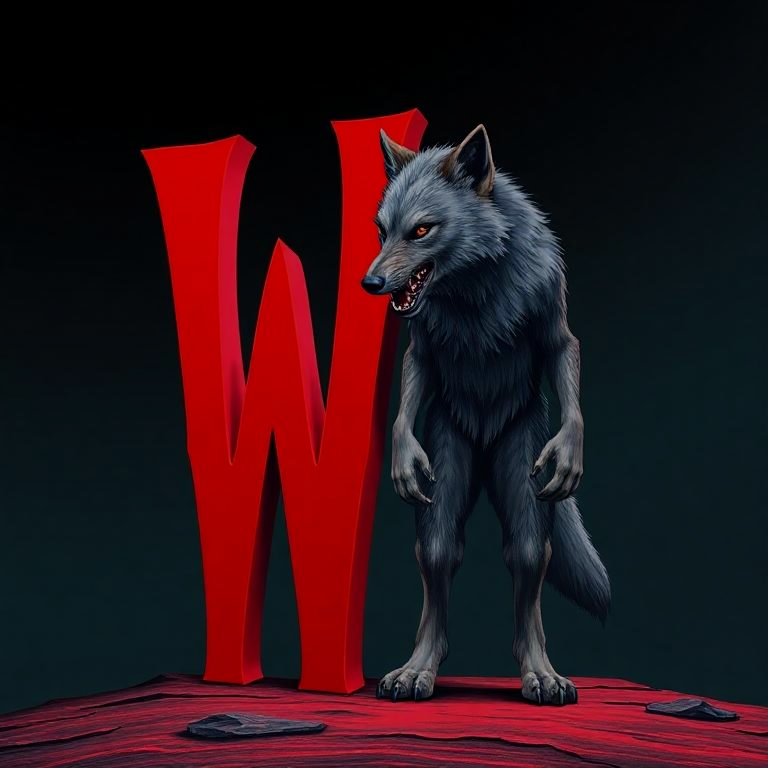 Werewolves — letter W