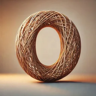Wicker — letter O
