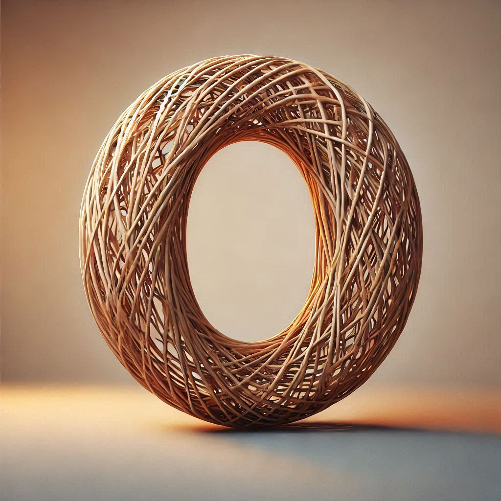 Wicker — letter O