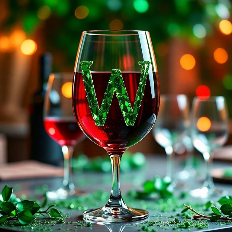 Wine — letter W