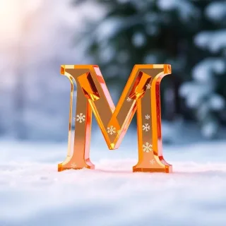 Winter 2 — letter M