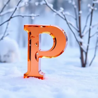Winter 2 — letter P